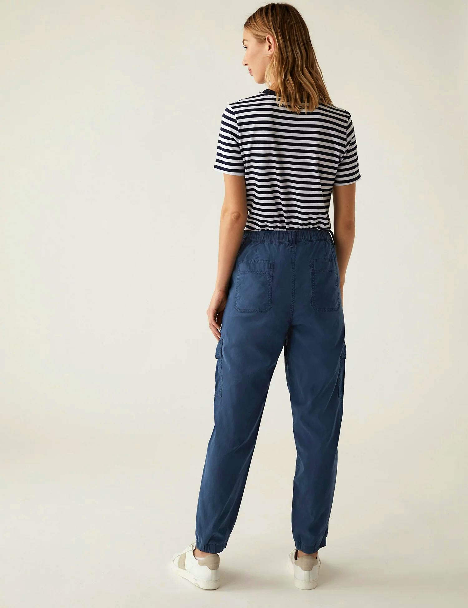 M&S Tencel Rich Cargo Tea Dyed Trousers, £32.50