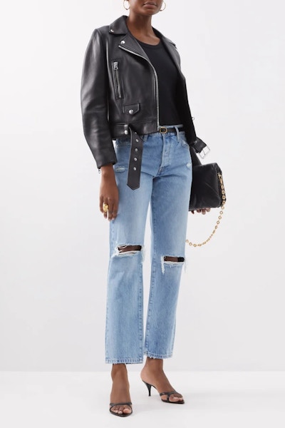 Frame Le Slouch Distressed Jeans, £245