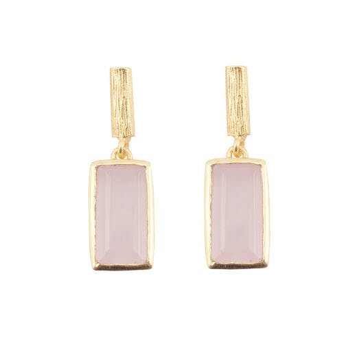 Shan Shan Stud Rose Onyx Earrings, £50
