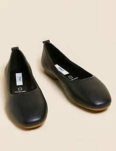 M&S Leather Ballet Pump, £35