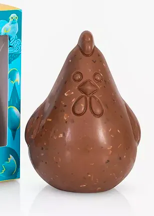 Montezuma Orloff Milk Chocolate Butterscotch Hen, £12.50