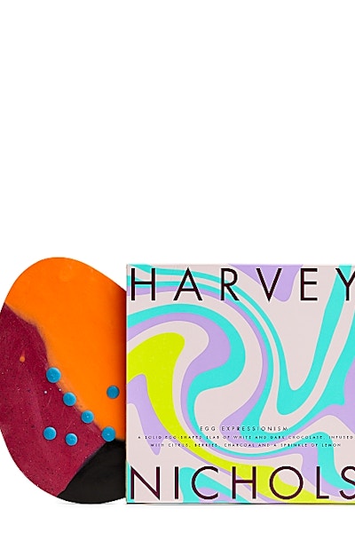 Harvey Nichols Egg Expressionism Citrus Chocolate Easter Slab, £25