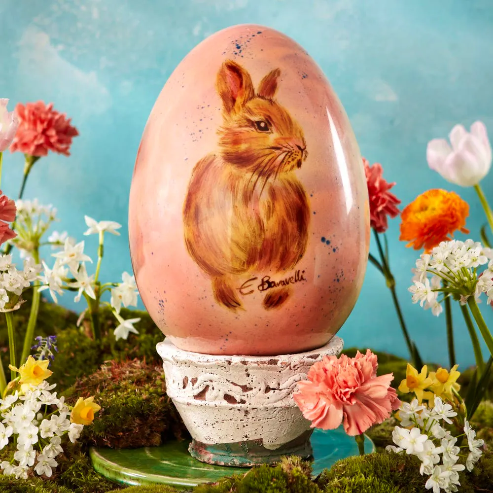 Fortnum & Mason Hand-Painted Bunny Easter Egg, £100