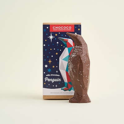 The Newt In Somerset Chococo Milk Chocolate Penguin, £10