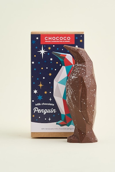 The Newt In Somerset Chococo Milk Chocolate Penguin, £10