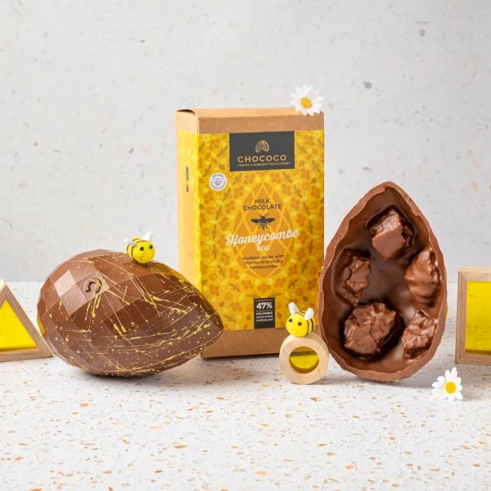 Chococo Giant Milk Chocolate Honeycombe Egg, £30