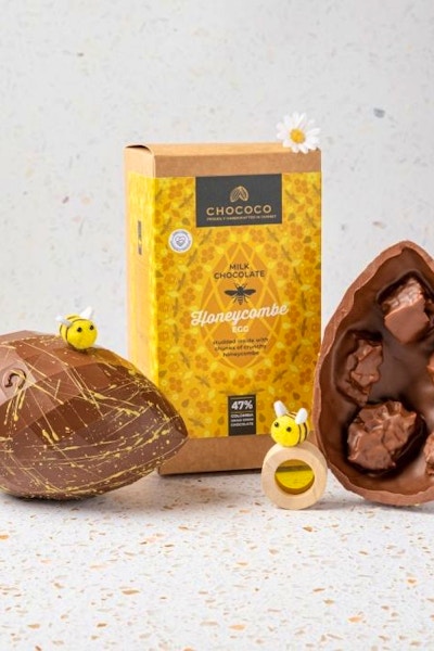 Chococo Giant Milk Chocolate Honeycombe Egg, £30