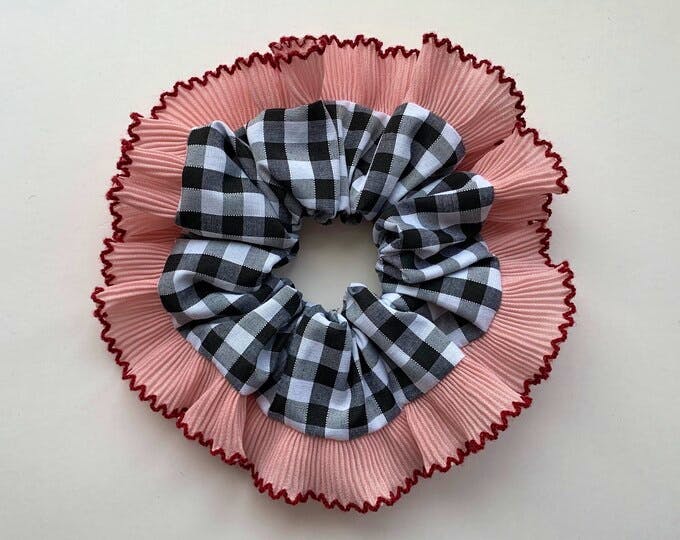 Etsy Gingham Scrunchie, £11