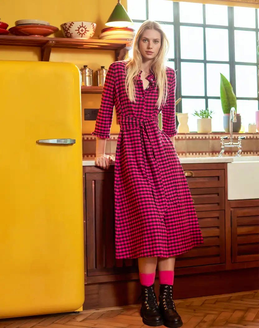 Brora Gingham Shirt Dress, £195