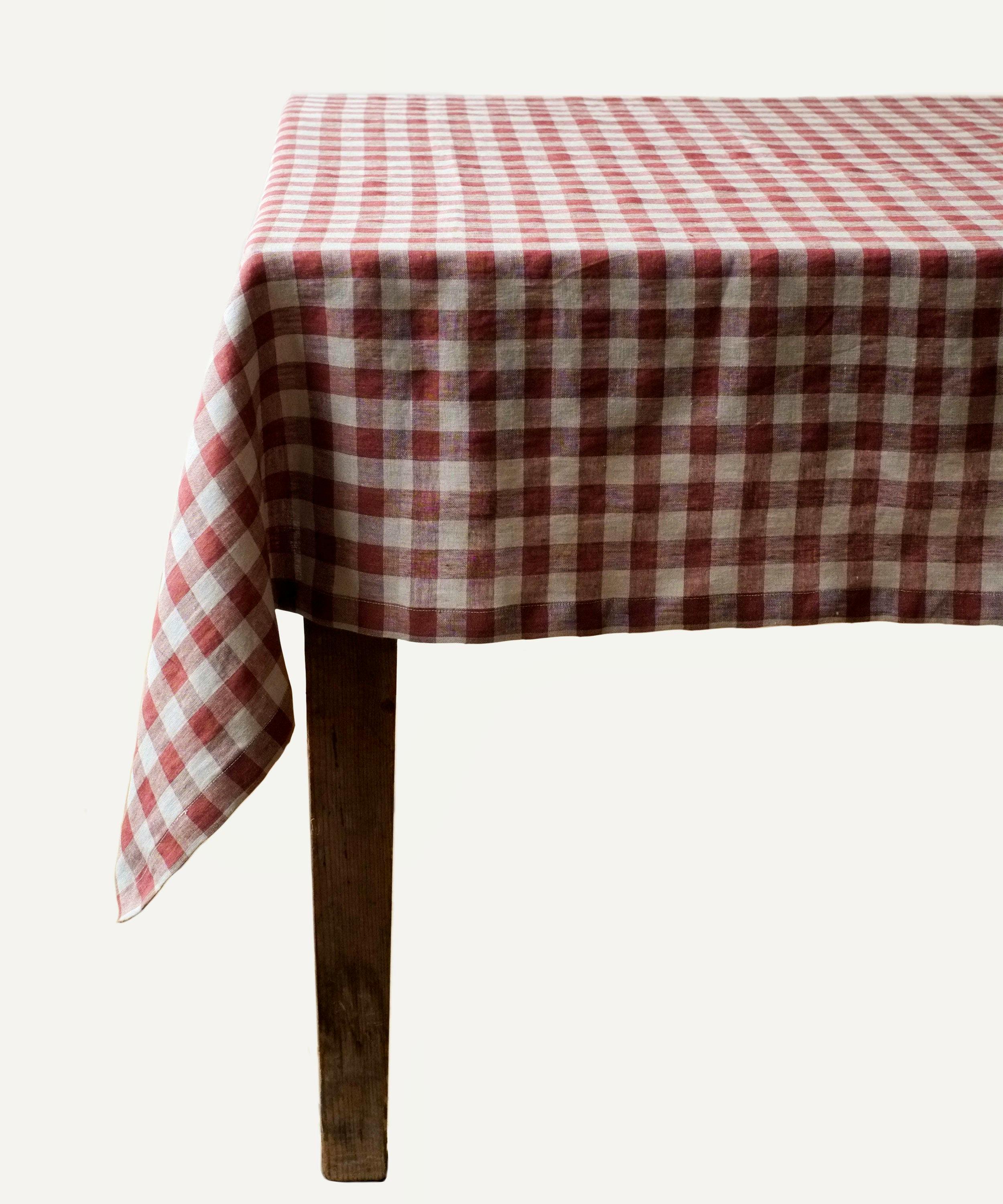 Straw London Gingham Tablecloth, £60