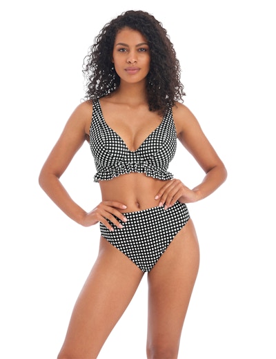 M&S Check In Gingham Wired Bikini Top, £40
