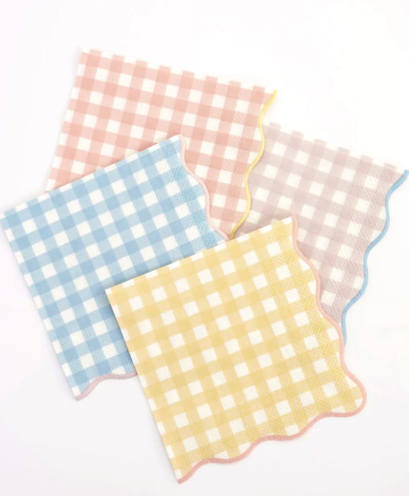 Meri Meri Gingham Large Napkins (x 20), £6.75