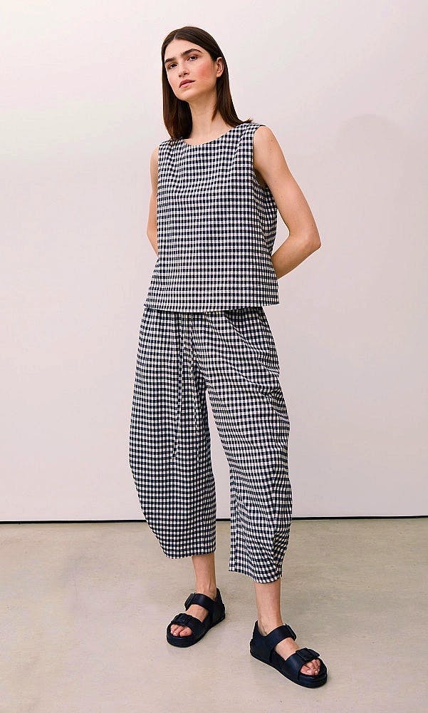 Plumo Butoni Gingham Pants, £179