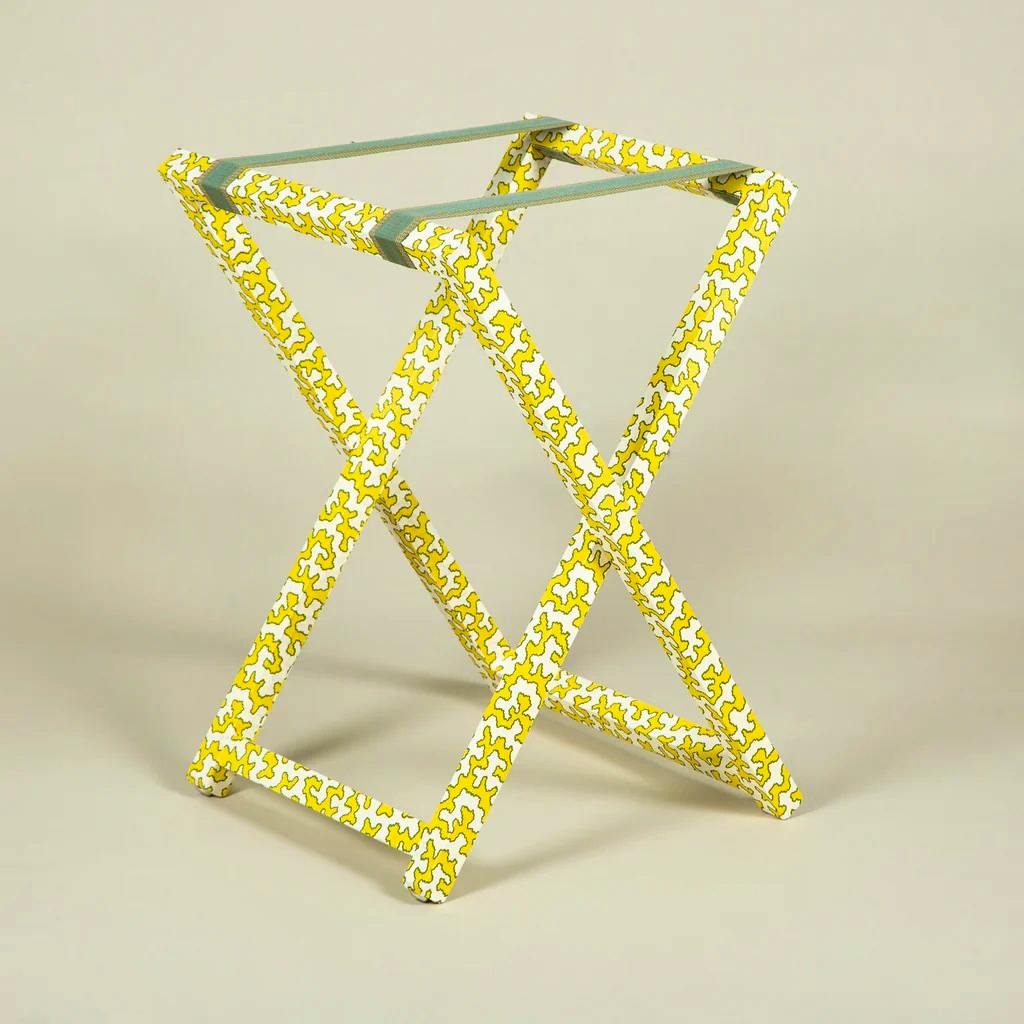 Luggage Stand Covered In Colefax And Fowler Print £432