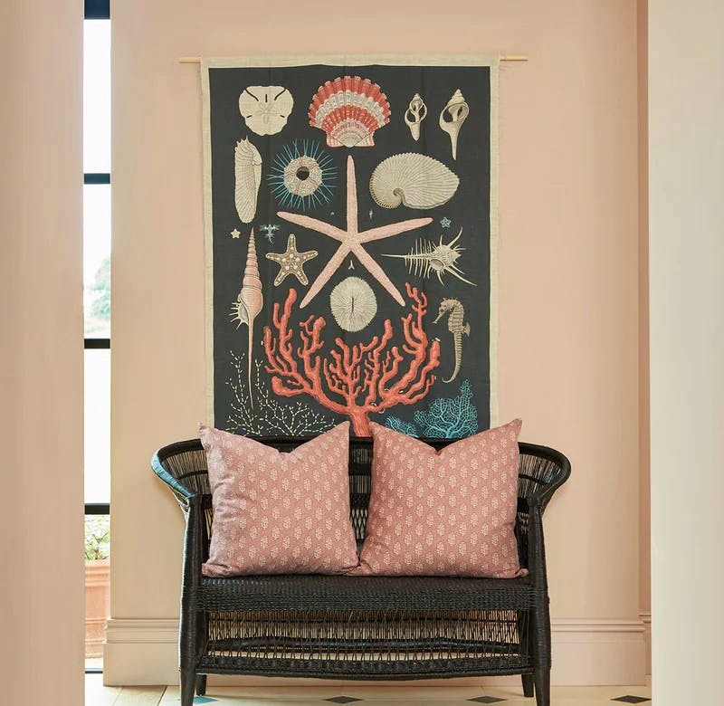 Dark Underwater Life Illustration Wallhanging £200