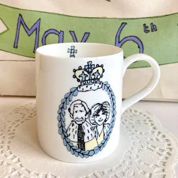 King Charles Coronation Bone China Mug