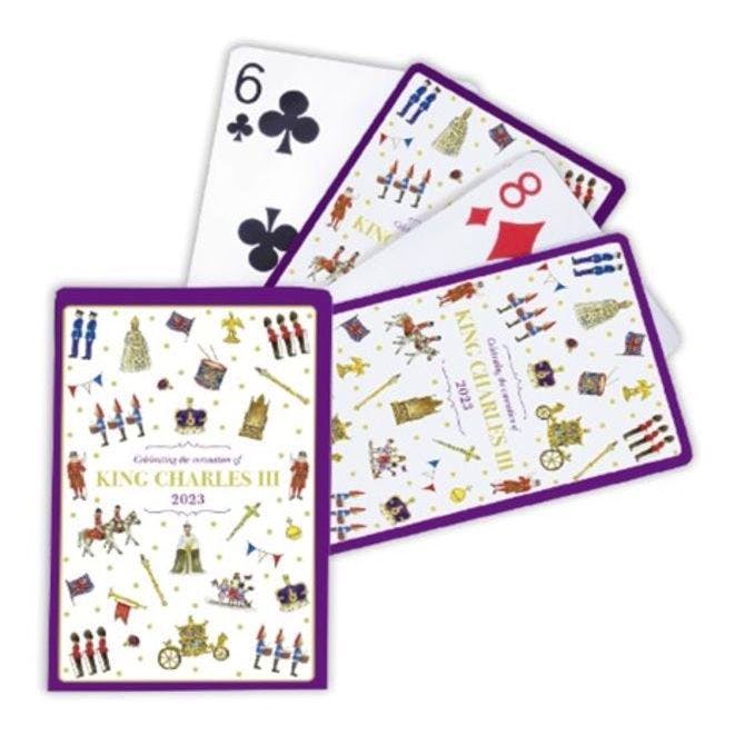 King Charles III Coronation Commemorative Playing Cards £6