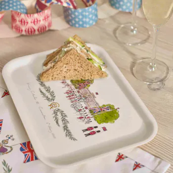 Coronation Small Printed Tray