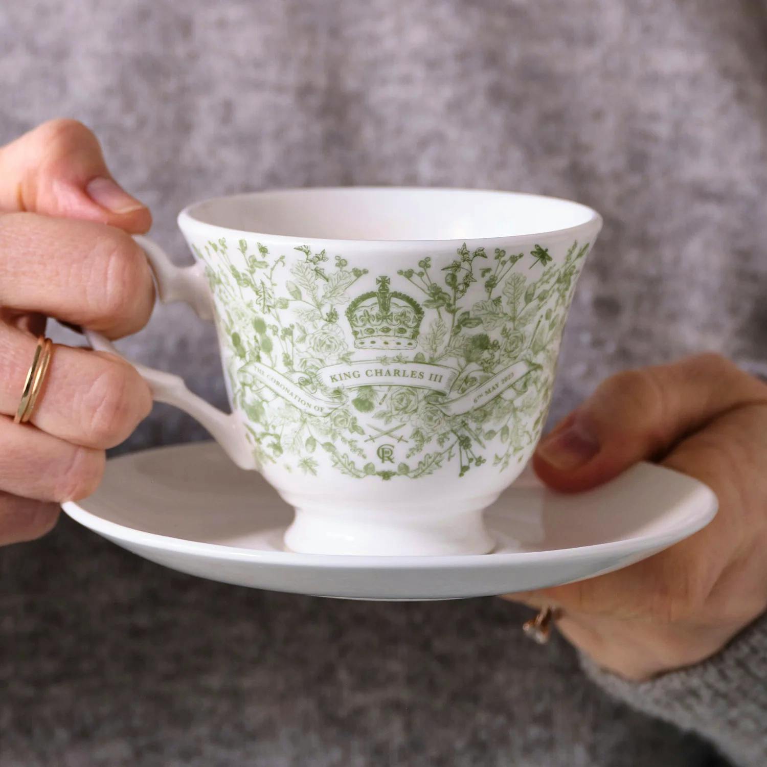 King Charles III Coronation Cup and Saucer £38.50