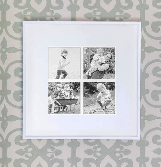 Addison Ross Multi-Aperture Photo Frame In White, £69