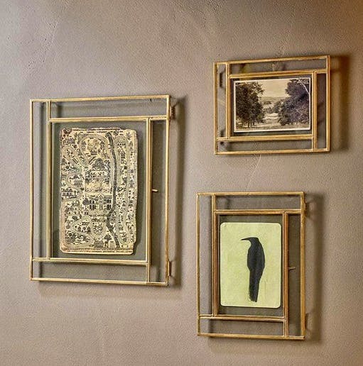 Nkuku Marisa Brass Picture Frame, £35