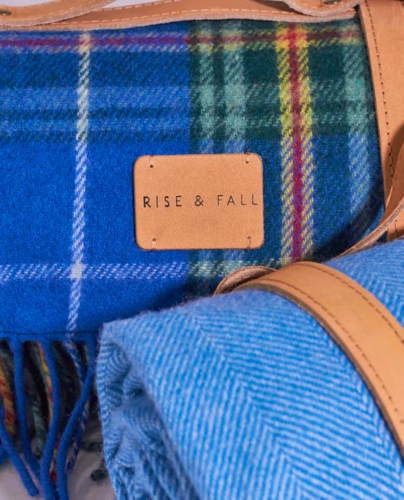 Rise & Fall Merino Wool Waterproof Picnic Blanket, £65