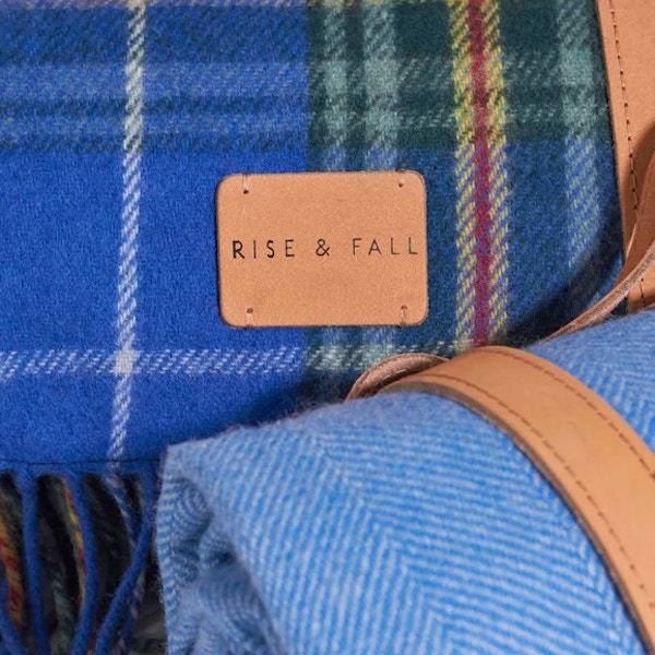 Rise & Fall Merino Wool Waterproof Picnic Blanket, £65
