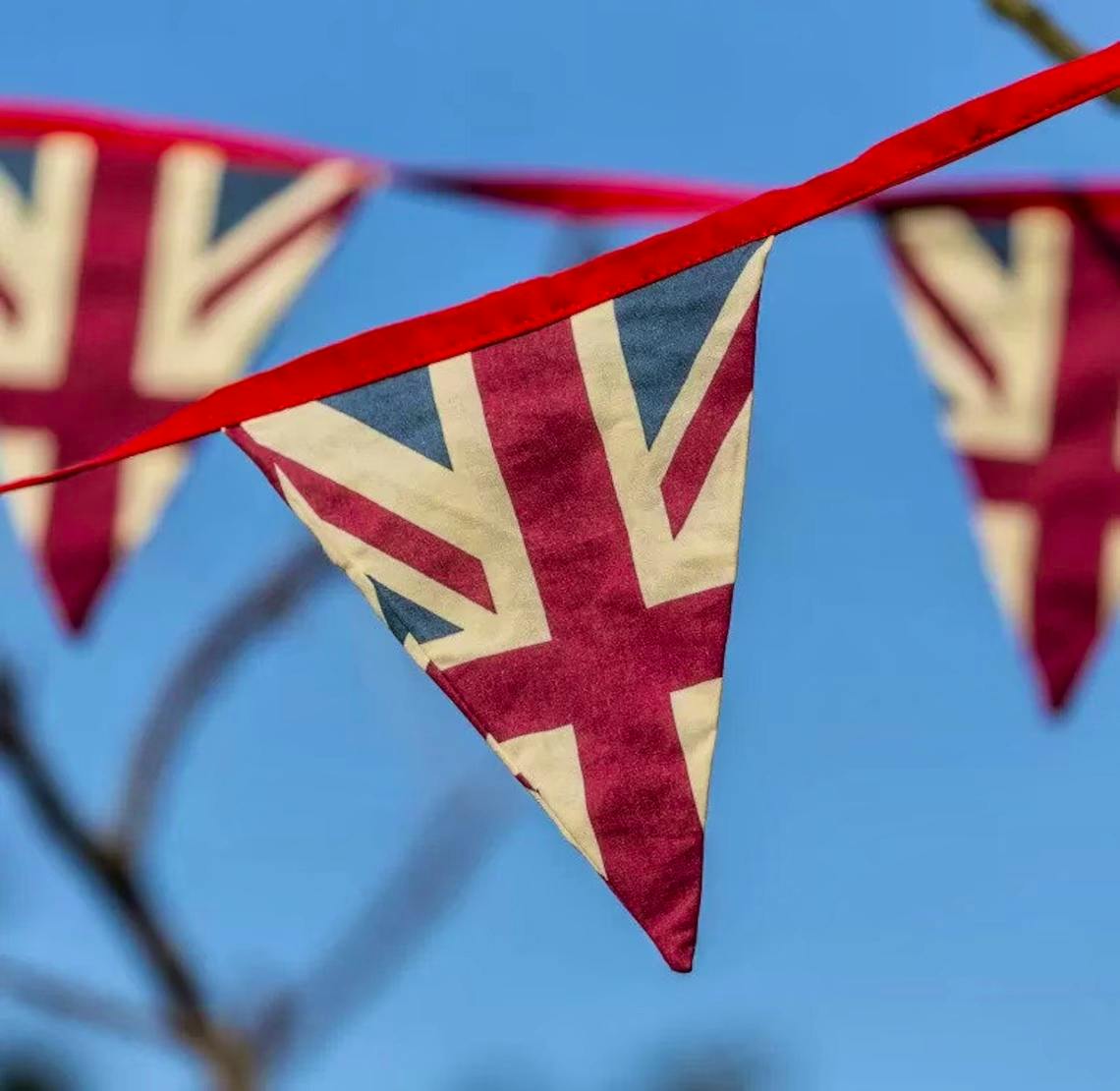 Etsy Vintage Union Jack Bunting, £15
