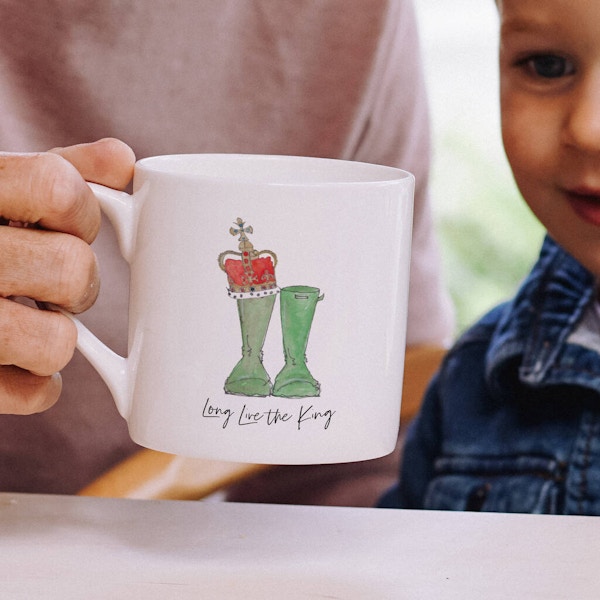 This Is Nessie King's Coronation Welly Boot Mug, £12.25
