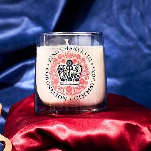 Supplies For Candles Coronation Emblem Glass, £3
