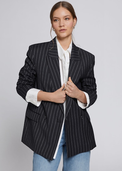 & Other Stories Relaxed Double-Breasted Blazer, £135