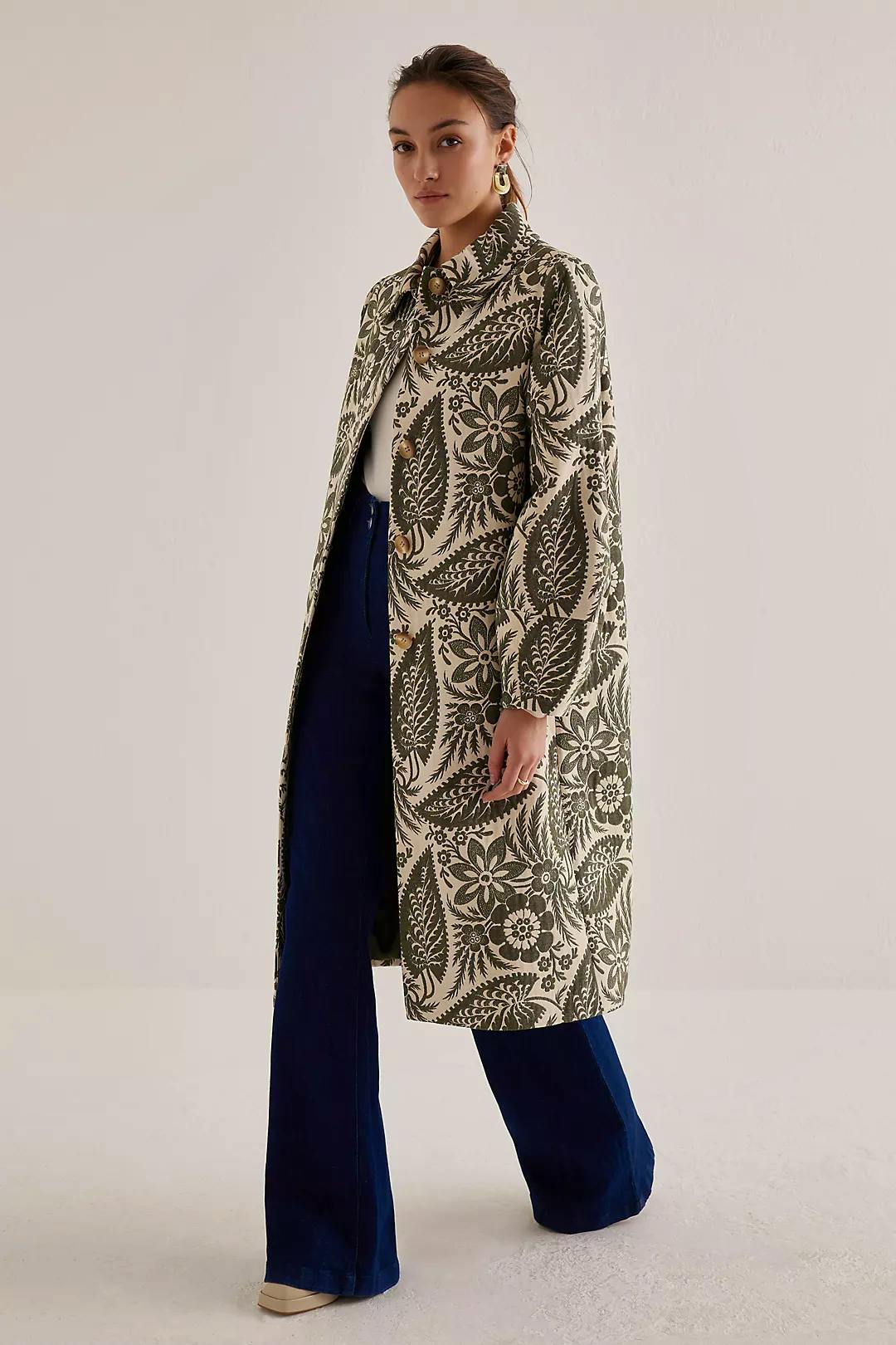 Anthropologie Jacquard Trophy Coat, £210