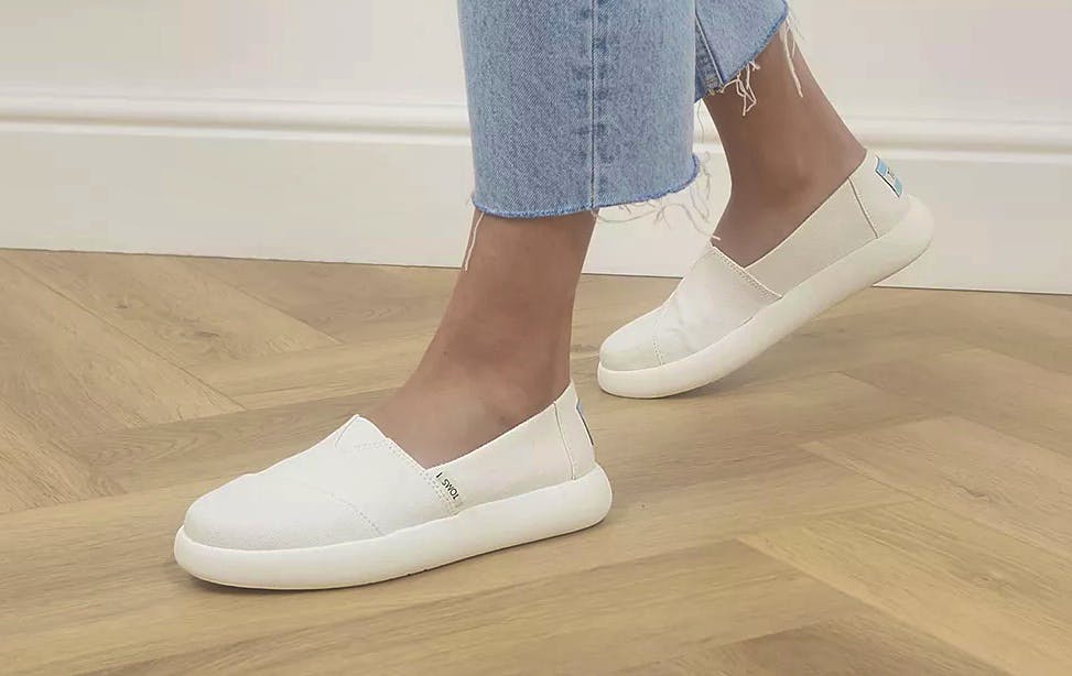 Toms Alpargata Mallow Slip Ons, £60