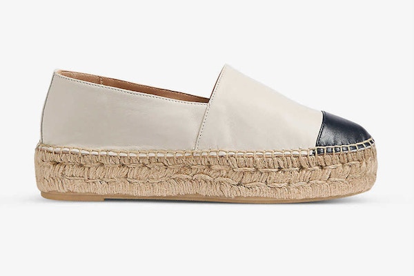 LK Bennett Talia Espadrille Leather Sandals, £149