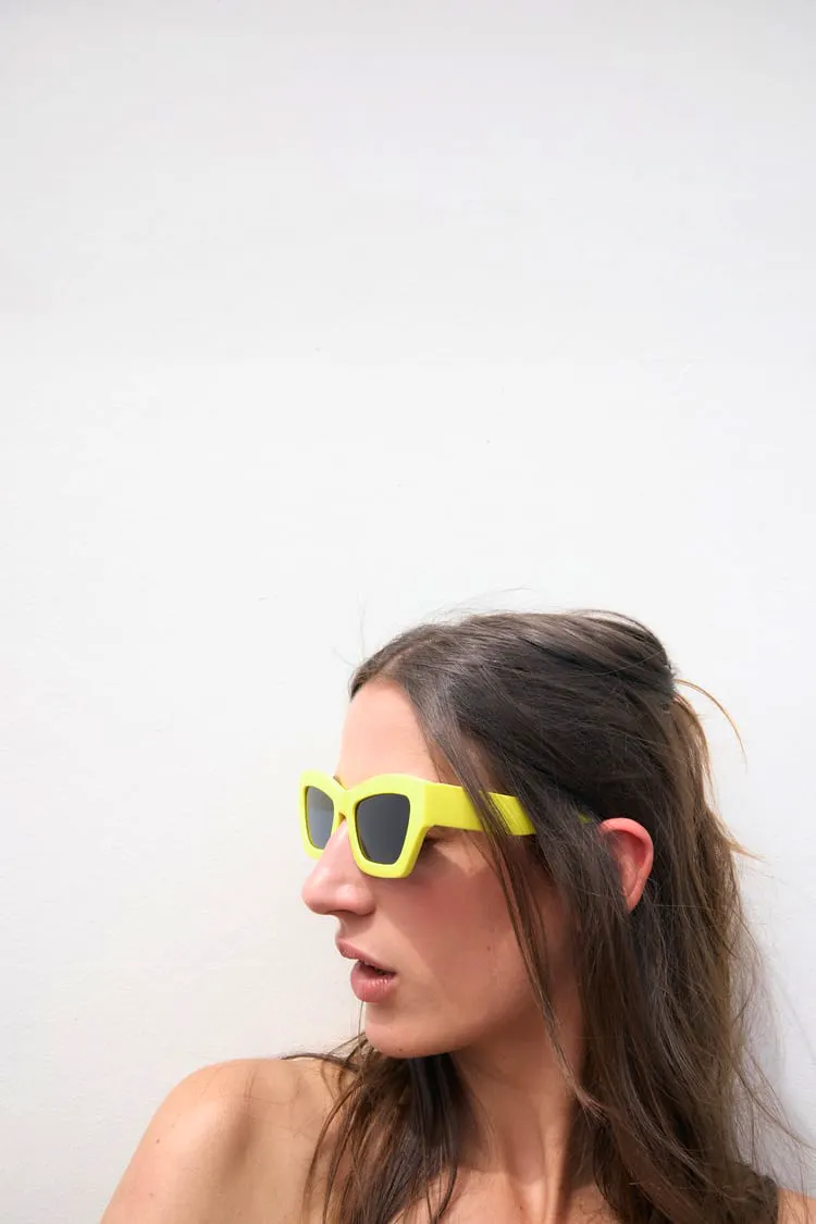 Coloured Plastic Frame Sunglasses £19.99