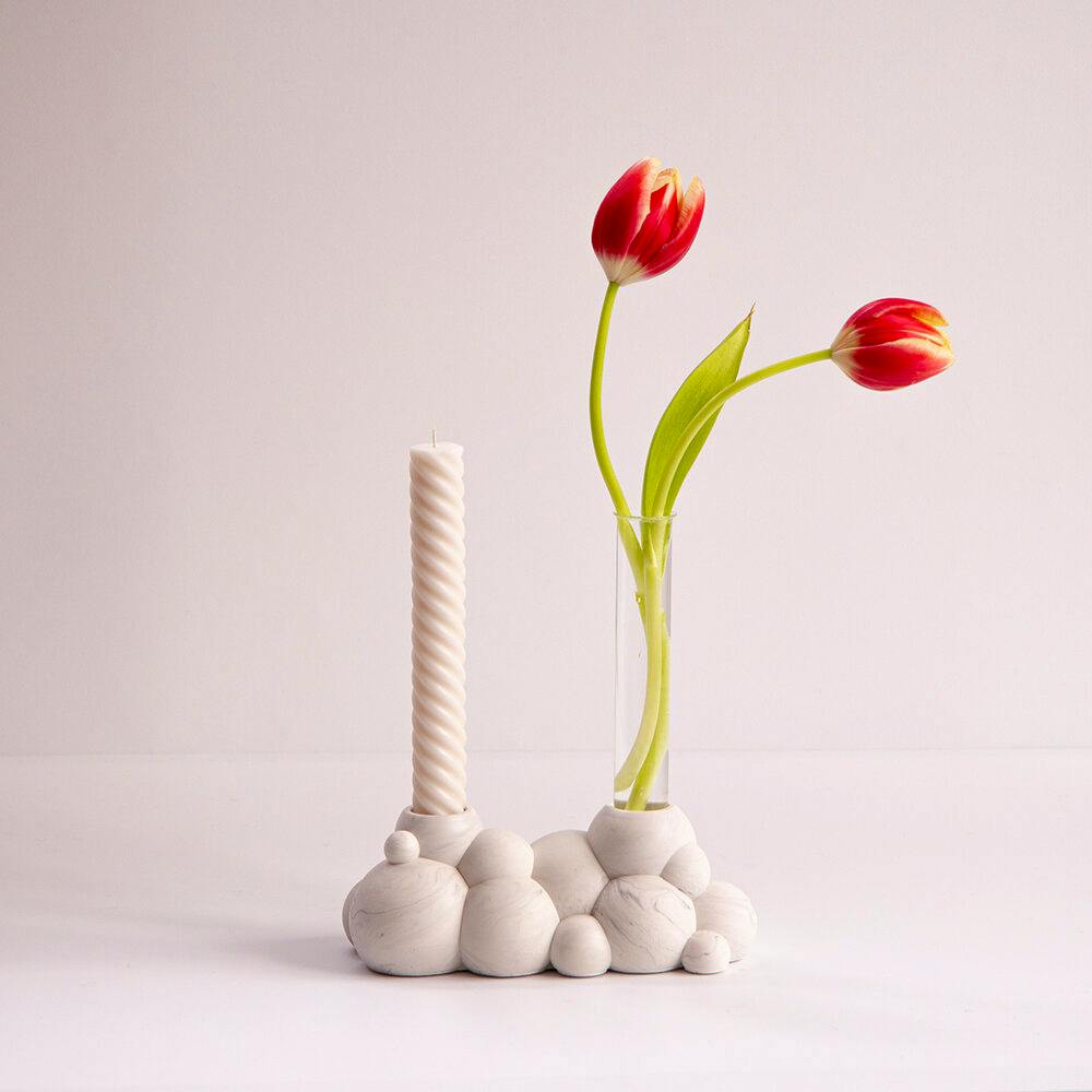 Extra & Ordinary Design Molecule M3 Duo Candle Holder/ Vase, £67
