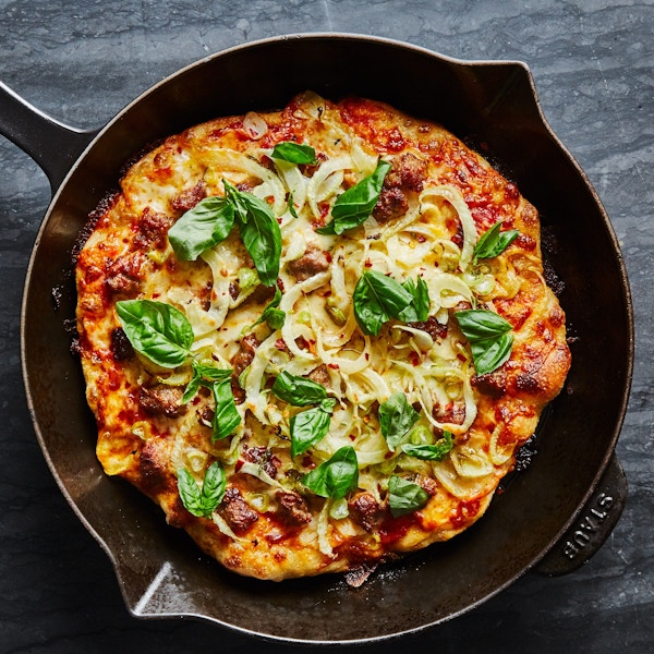 Cast-Iron Pizza With Fennel And Sausage