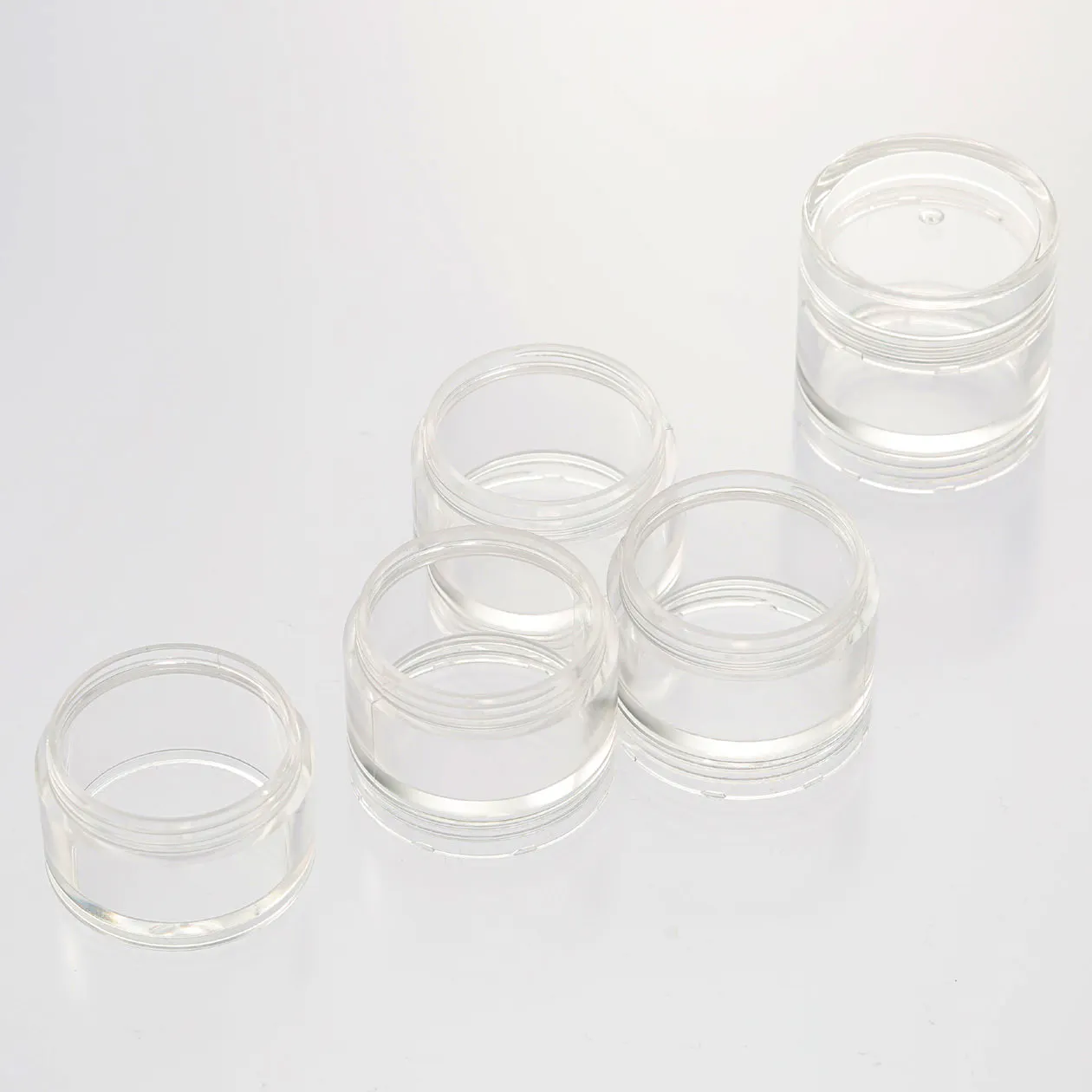 Muji Acrylic Stacking Pots, £2.35
