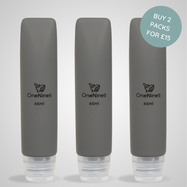 One Nine 5 Silicone Bottles 3 Pack, £10