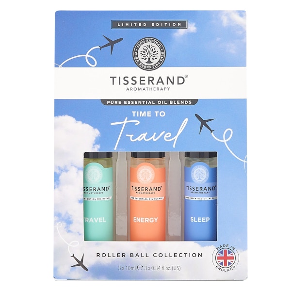 Tisserand Time to Travel Rollerball Collection, £15