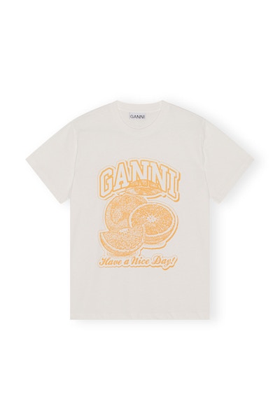 Ganni Organic Relaxed T-Shirt, £85