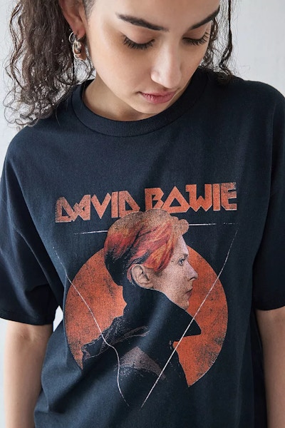 Urban Outfitters David Bowie Boyfriend T-Shirt, £22