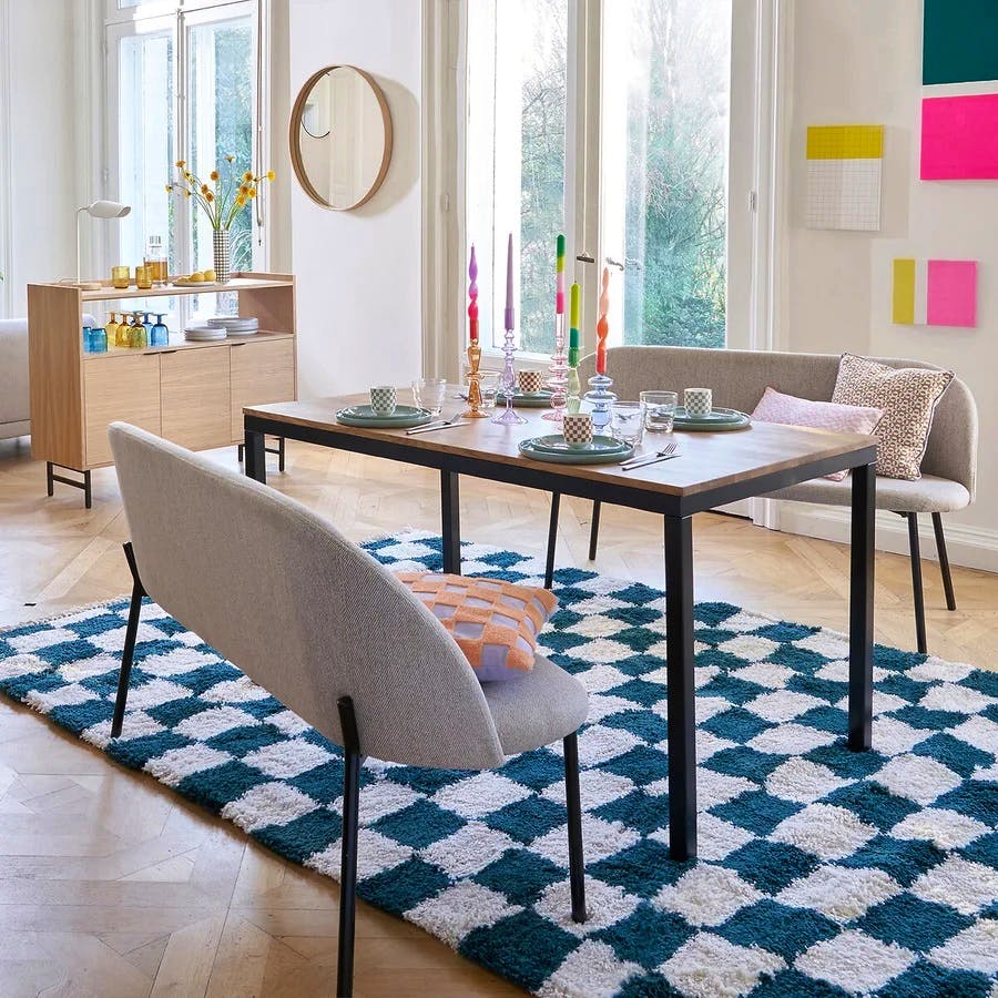 La Redoute Danito Checkerboard Rug, £130