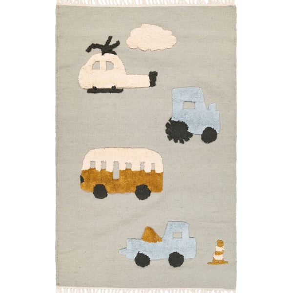 Liewood Wool And Cotton Rug, £107