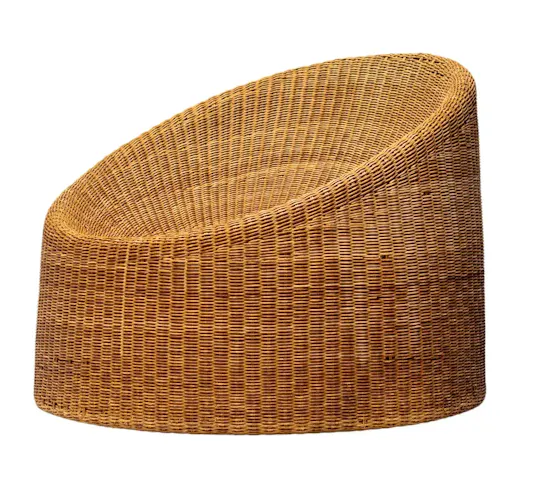 Rattan Eero Aarnio Elephant Boot Chair