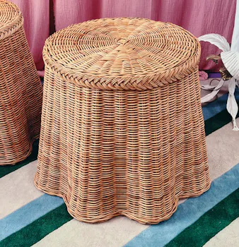 Trompe L’Oeil Wick Side Tables