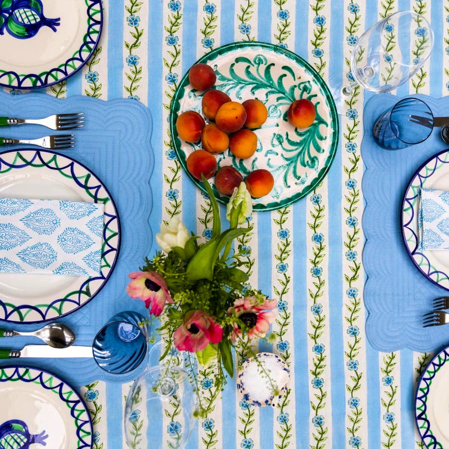 Sarah K Spring Garland Table Cloth, £65