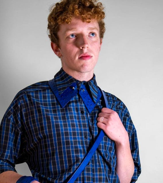 Jahde Queen Collar – Cobalt, £376