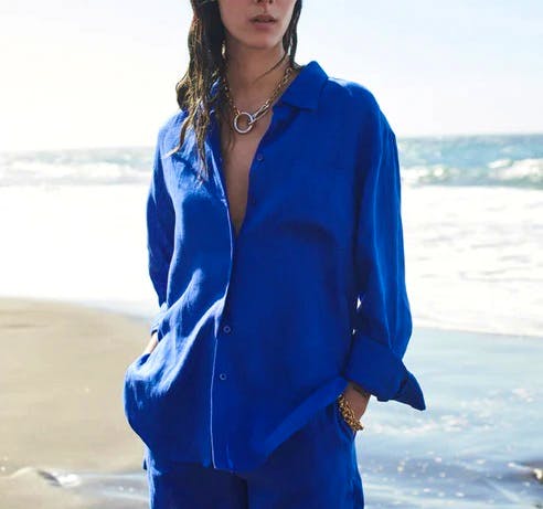 Jigsaw Linen Relaxed Shirt, £99