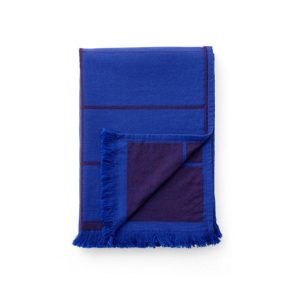 &Tradition Plaid Untitled AP10 Textile Blue, £120